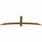 Ekena Millwork Bellingham Timber Gable Bracket, Western Red Cedar, 72"W x 21"H x 1 1/2"D x 3 1/2"F, 7/12 Pitch GBW072X21X0204BEL00SWR - alternate 3